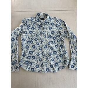 VINTAGE Patagonia Women's Drifter Shirt Floral Western Coastal Cowgirl